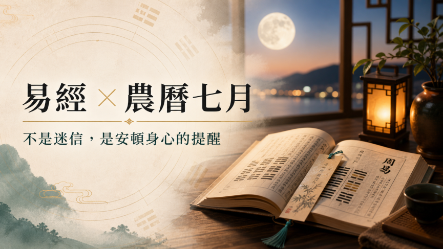 易經與農曆七月家庭教育 blog banner
